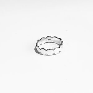 ANILLO BOLITAS PLANAS